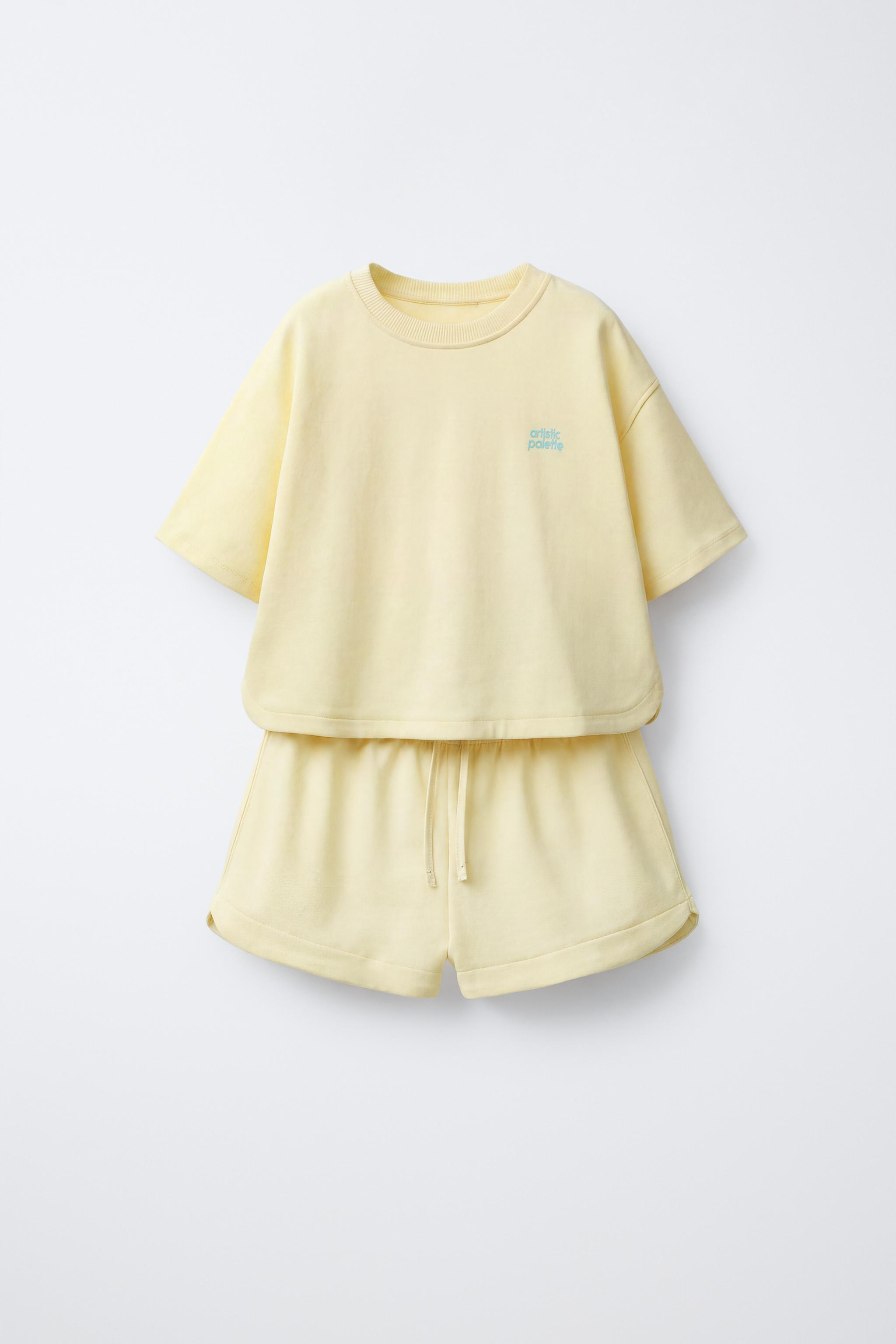 ENSEMBLE T-SHIRT ET BERMUDA INTERLOCK